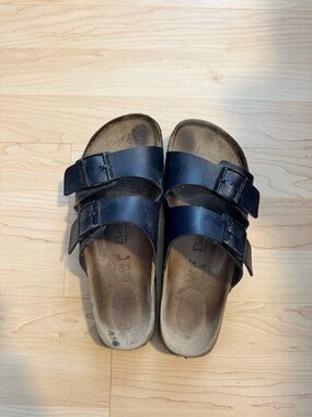 Birkenstock Brand Double Buckle Slide Sandals